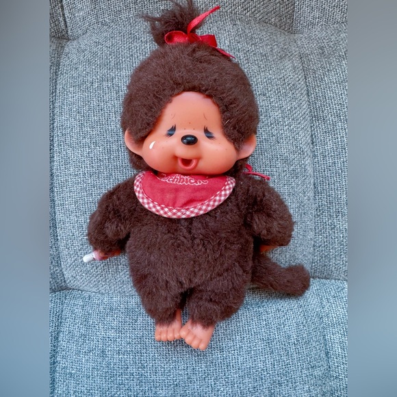 Rare vintage Monchhichi doll - Picture 1 of 5